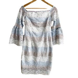 Alexia Admor Lace Off- Shoulder Dress